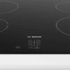 Plaque de cuisson à induction Bosch Série 2 PUG611AA5E noire 60 cm avec 4 zones de cuisson