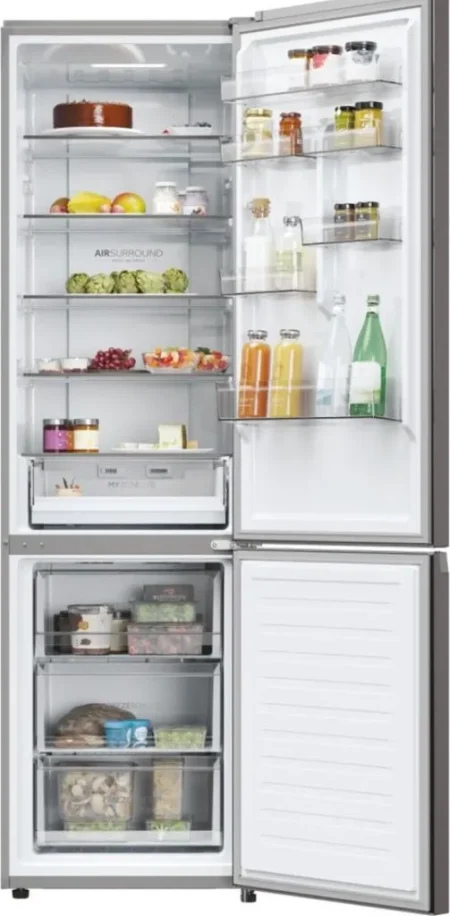 Haier 2D Série 60 3 HDPW3620DNPD B Réfrigérateur-congélateur Haier 2D Série 60 3 HDPW3620DNPD Autoportant Acier inoxydable 406 LD