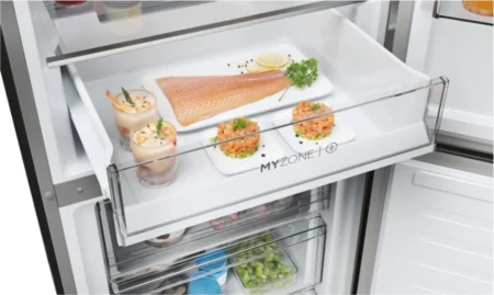 Haier 2D Série 60 3 HDPW3620DNPD C Réfrigérateur-congélateur Haier 2D Série 60 3 HDPW3620DNPD Autoportant Acier inoxydable 406 LD