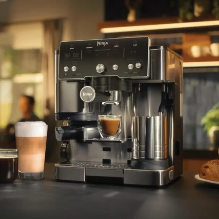 Ninja ES501EUF Machine à expresso et à café filtre 2 en 1 Ninja ES501EU Luxe Essential