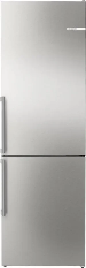 Réfrigérateur-congélateur Bosch Série 4 KGN36VIBT Réfrigérateur-congélateur Bosch Série 4 KGN36VIBT pose libre avec compartiment congélateur inférieur, 186 x 60 cm, inox (avec traitement anti-traces de doigts)