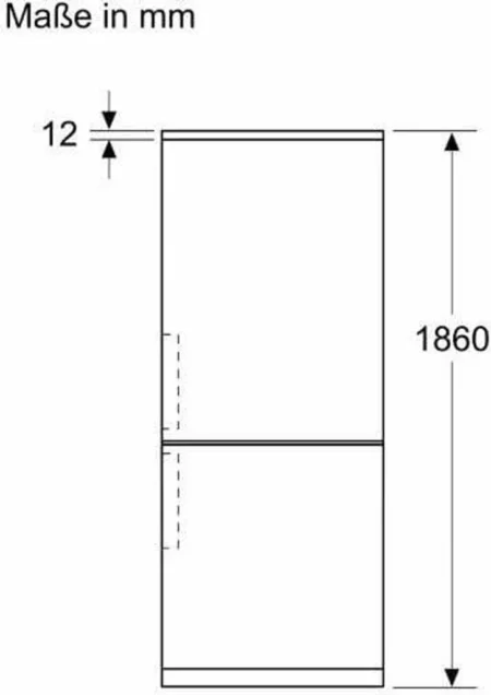 Réfrigérateur-congélateur Bosch Série 4 KGN36VIBT R Réfrigérateur-congélateur Bosch Série 4 KGN36VIBT pose libre avec compartiment congélateur inférieur, 186 x 60 cm, inox (avec traitement anti-traces de doigts)