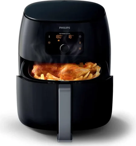 Airfryer HD9650 A Friteuse à air chaud Philips Airfryer HD9650/90 Premium XXL Noire (HD9650/90)