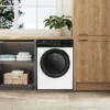 Lave-linge séchant BEKO BM3DT48501W - 8 / 5 kg - Induction - 60 cm - 1400 trs/min - Blanc