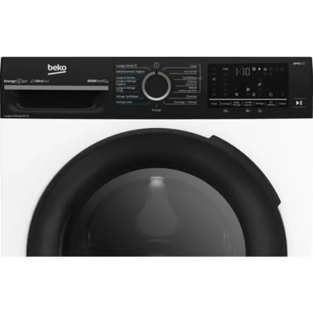 Lave-linge séchant BEKO BM3DT48501W - 8 / 5 kg - Induction - 60 cm - 1400 trs/min - Blanc
