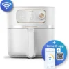 Friteuse connectée Philips Airfryer Combi XXL, 8,3 L, blanche (HD9876/25)