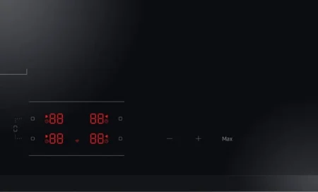 Plaque à induction Samsung NZ64B5045GK 60 cm Slim Fit Flex Zone, 4 zones de cuisson, limiteur de puissance WiFi