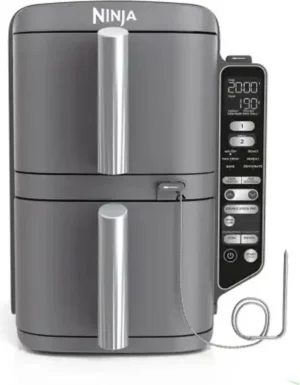 SharkNinja Ninja SL451EU Friteuse à air chaud SharkNinja Ninja SL451EU, 9,5 L, 40 °C, 240 °C, Double, Noire